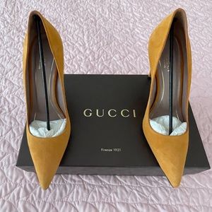 Gucci Kid Scamosciato pumps